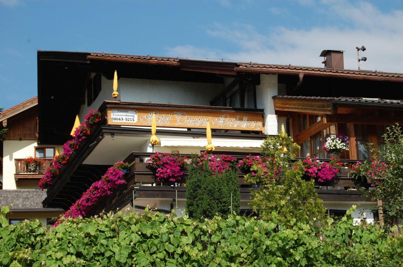 רוהפולדינג Hotel - Pension - Heidelberg Inkl. Chiemgaukarte מראה חיצוני תמונה