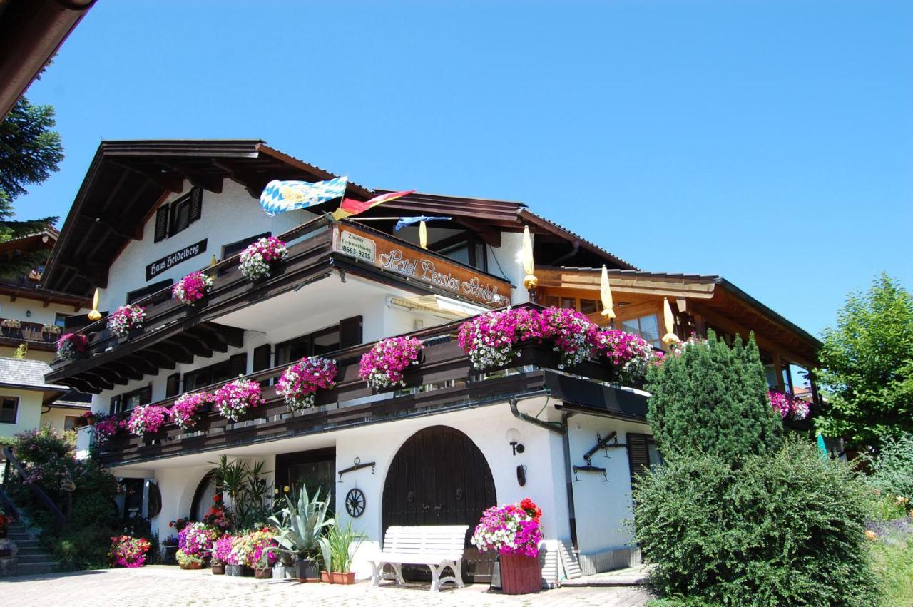 רוהפולדינג Hotel - Pension - Heidelberg Inkl. Chiemgaukarte מראה חיצוני תמונה