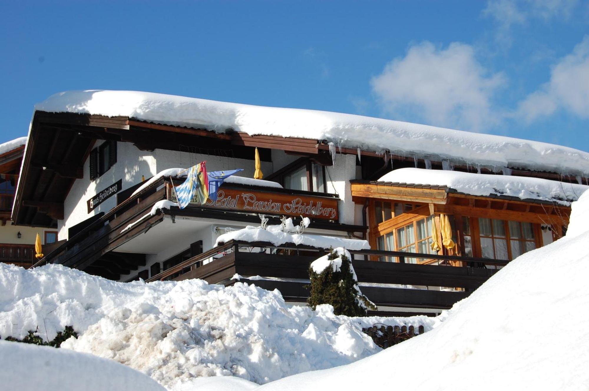 רוהפולדינג Hotel - Pension - Heidelberg Inkl. Chiemgaukarte מראה חיצוני תמונה