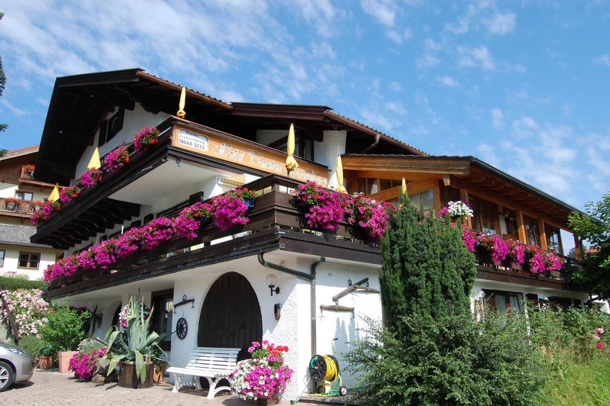רוהפולדינג Hotel - Pension - Heidelberg Inkl. Chiemgaukarte מראה חיצוני תמונה